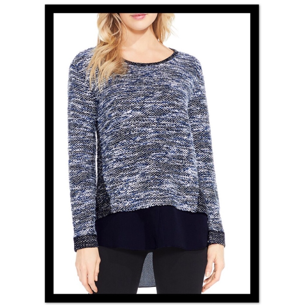 🍭VINCE CAMUTO sweater Marley media shirttail